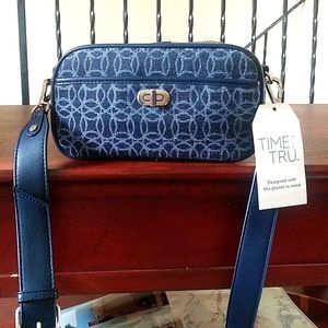 Time and Tru women Blue Handbag